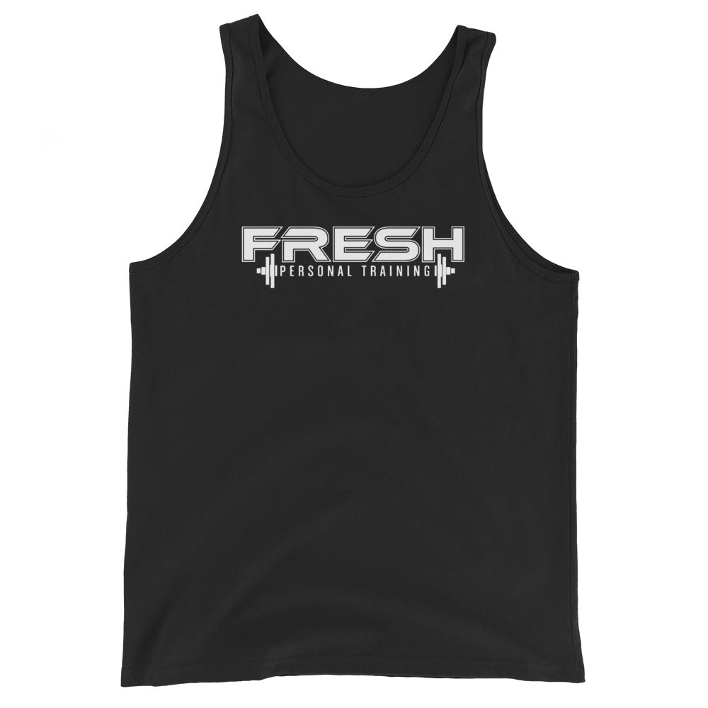 Fresh Black Unisex Tank Top