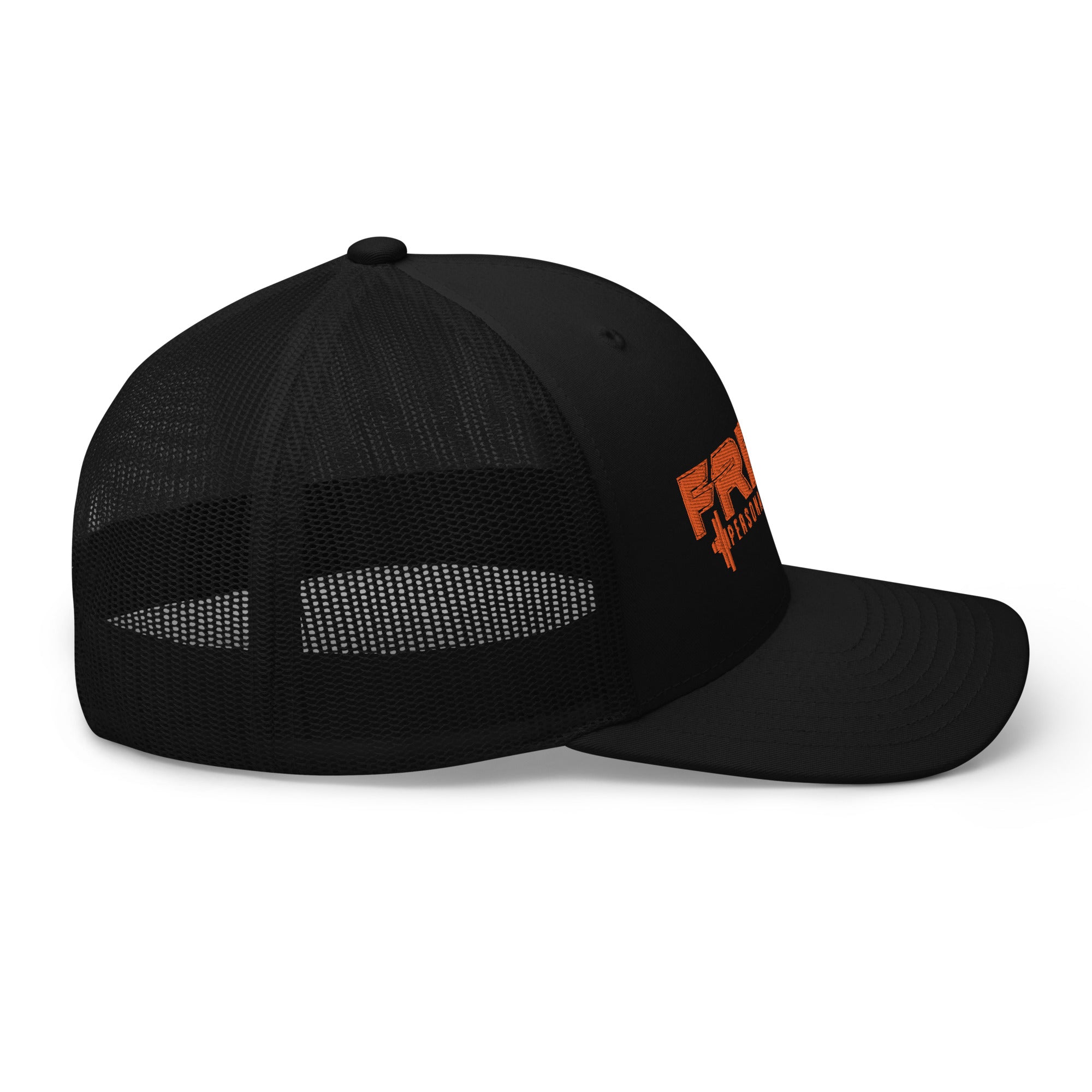 Black Trucker Cap
