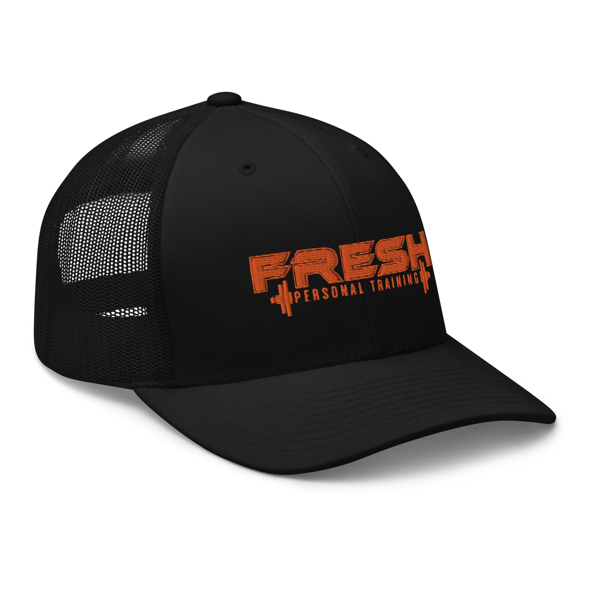 Black Trucker Cap