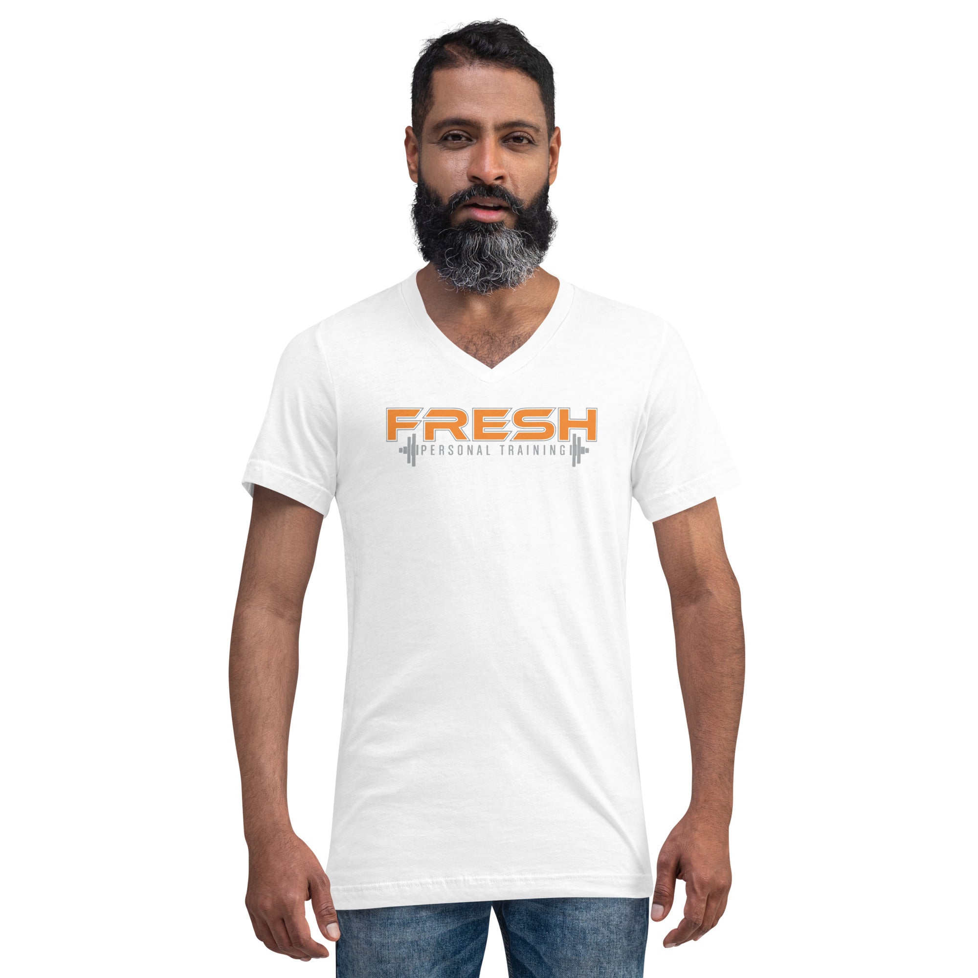 Fresh Unisex Short Sleeve V-Neck T-Shirt