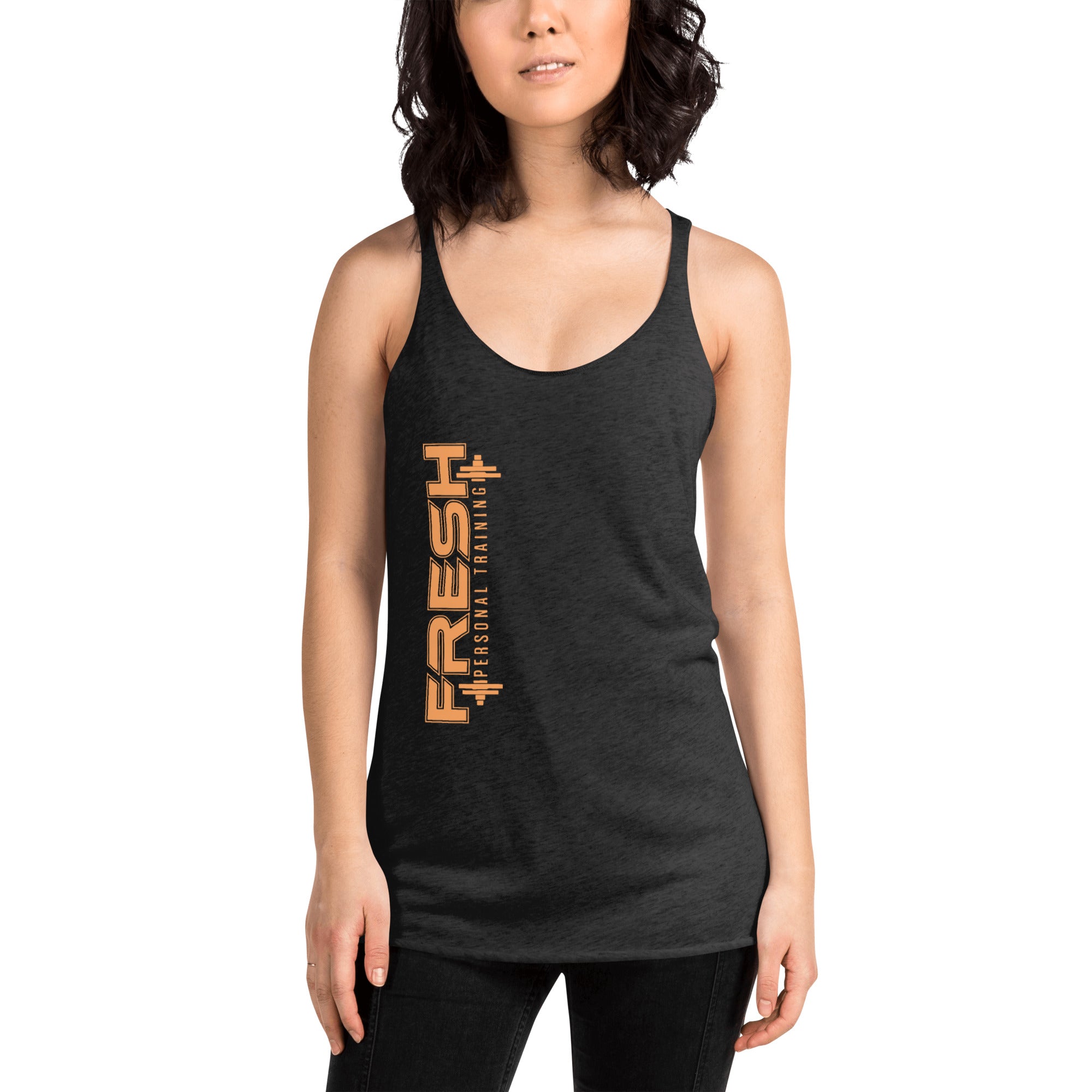 Black Women's Racerback Tank