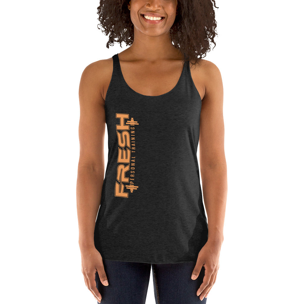 Black Women's Racerback Tank