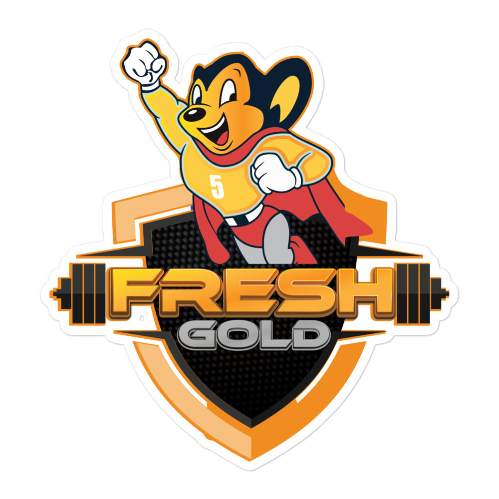 Fresh Level Up: Gold | Bubble-free stickers