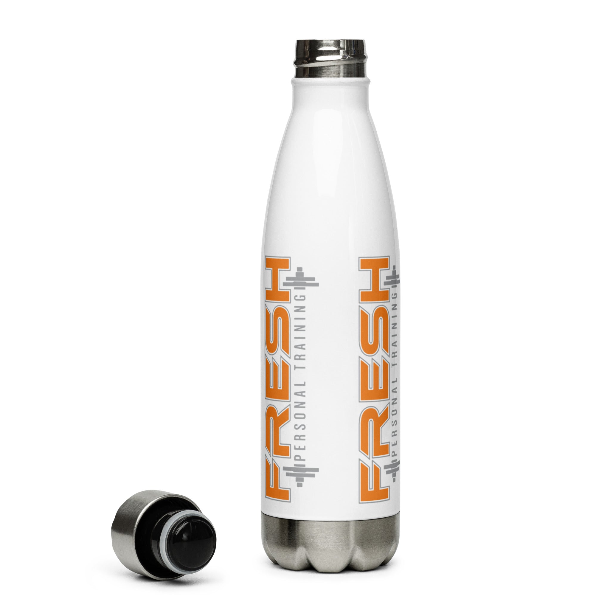 White Stainless Steel Water Bottle